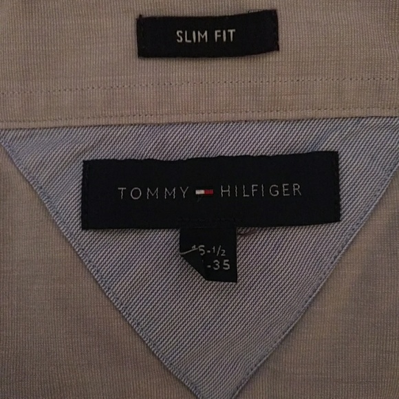 Tommy Hilfiger light gray shirt - Picture 4 of 4